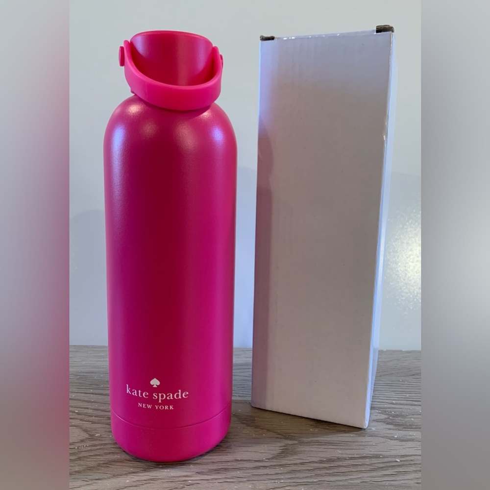 Kate Spade Outlet Hot Pink Water Bottle